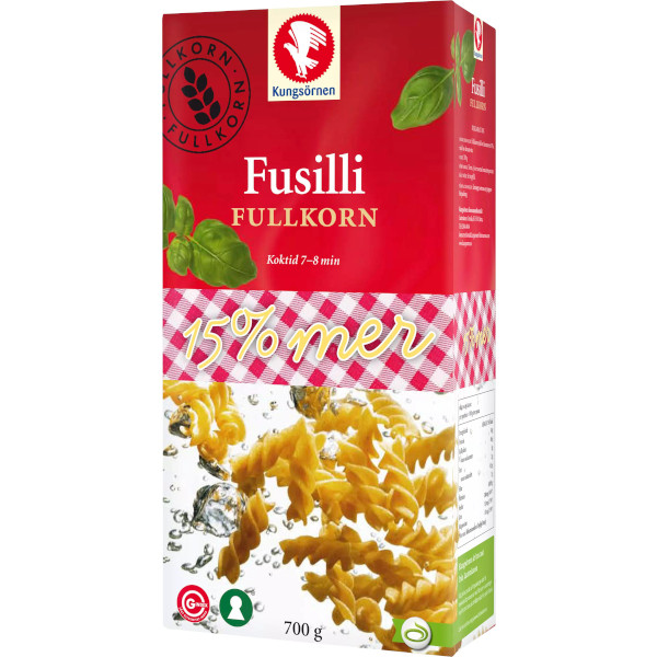 Kungsörnen Fusilli Fullkorn