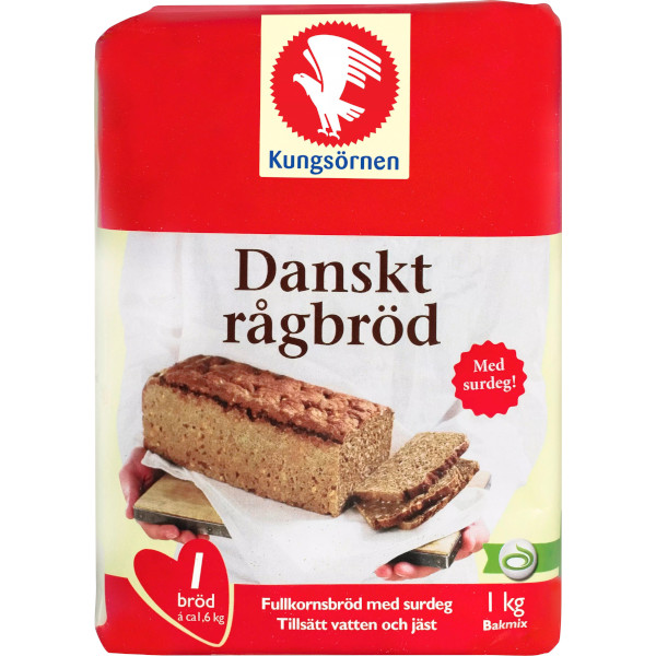 Kungsörnen Bakmix Danskt Rågbröd