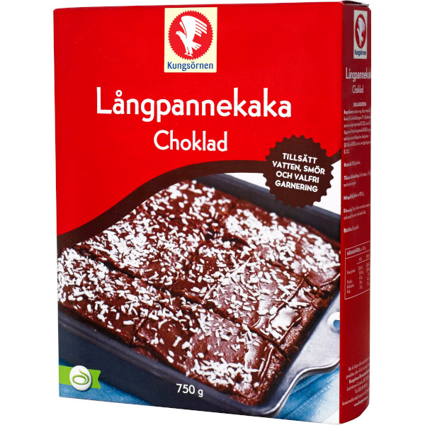 Kungsörnen Bakmix Långpannekaka Choklad