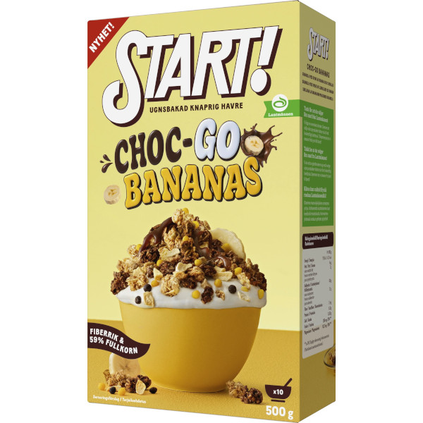 Start! Granola Choc-Go Bananas