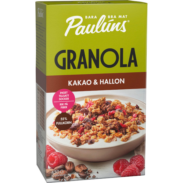 Paulúns Granola Kakao/Hallon