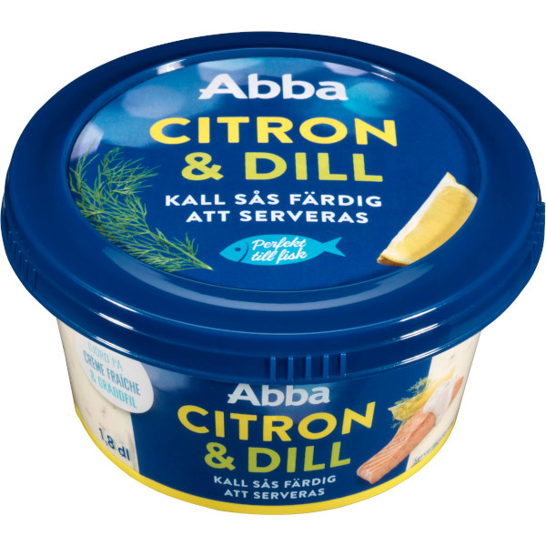 Abba Kall Sås Citron & Dill
