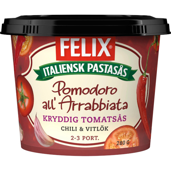 Felix Pastasås Pomodoro All Arrabbiata