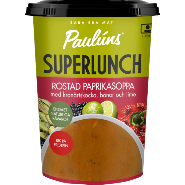 Paulúns Superlunch Rostad Paprikasoppa