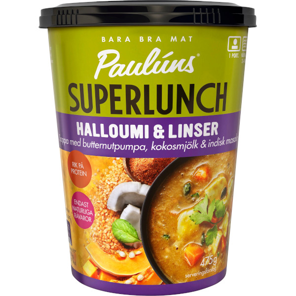 Paulúns Superlunch Halloumi & Linser