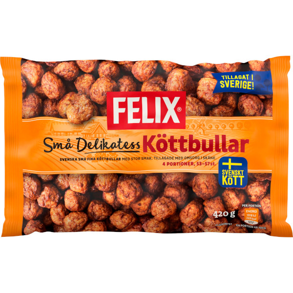 Felix Små Delikatessköttbullar