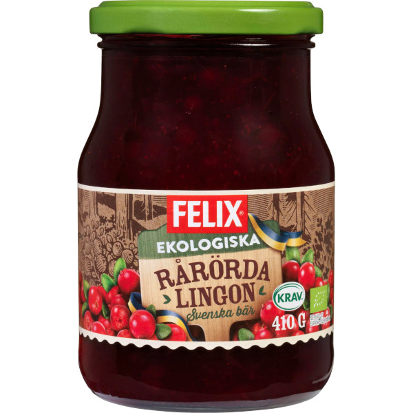 Felix Rårörda Lingon Ekologiska