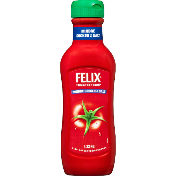 Felix Tomatketchup Mindre Socker & Salt