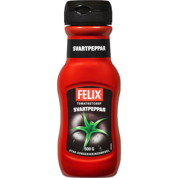 Felix Tomatketchup Svartpeppar