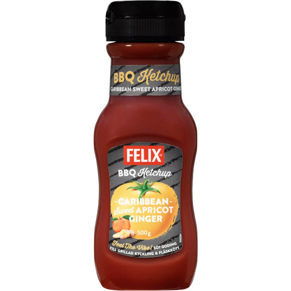 Felix BBQ-Ketchup Caribbean Sweet Apricot Ginger