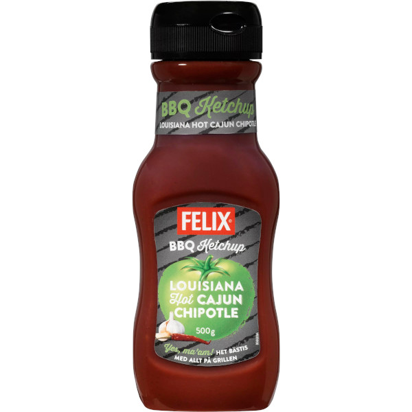 Felix BBQ-Ketchup Louisiana Hot Cajun Chipotle