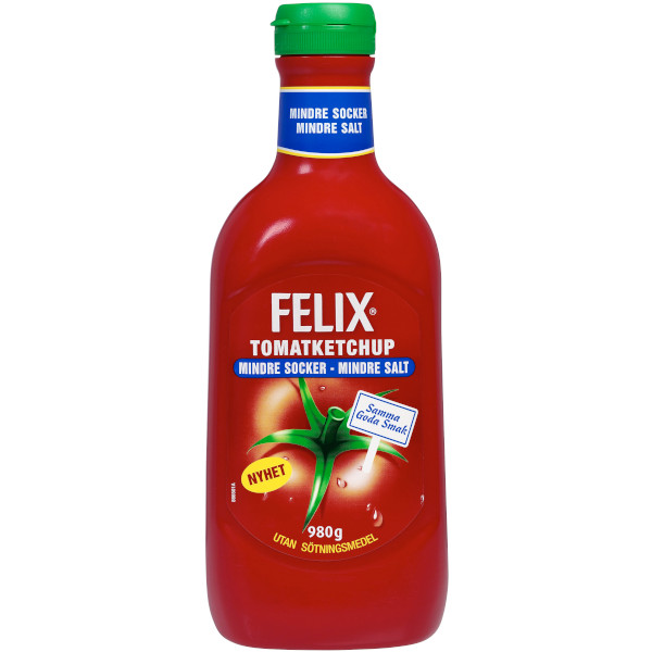 Felix Tomatketchup Mindre Socker & Salt
