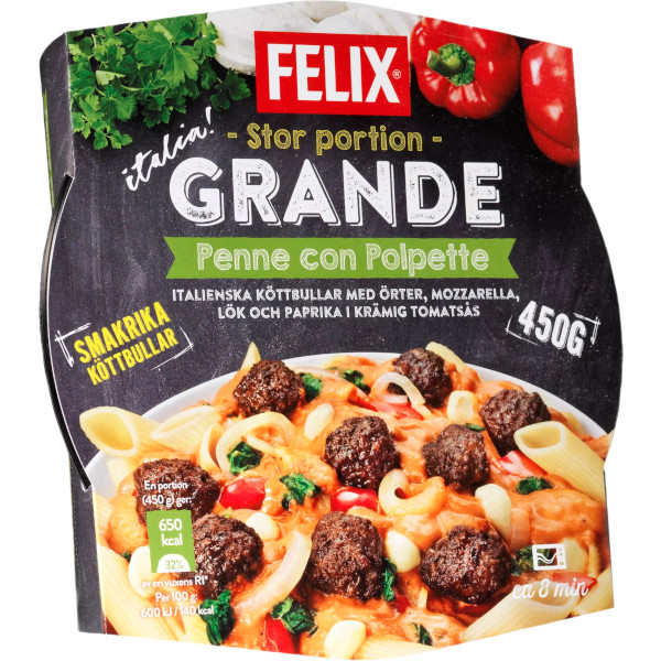 Felix Grande Penne Con Polpette