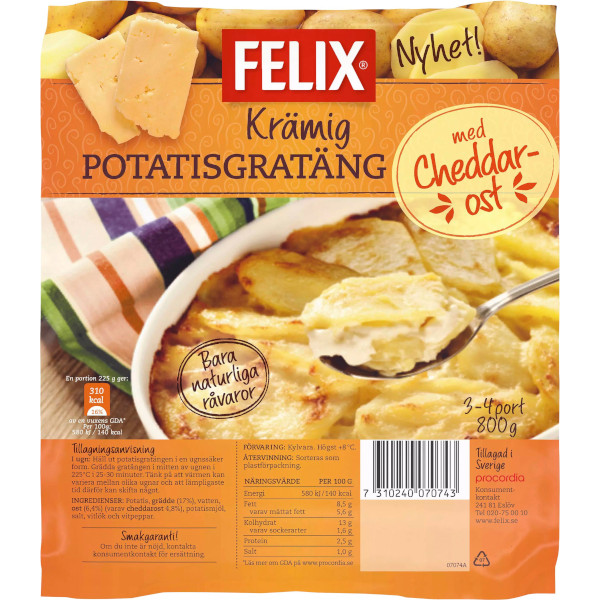 Felix Potatisgratäng Cheddarost