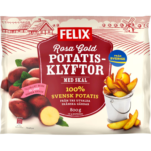 Felix Potatisklyftor Rosa Gold