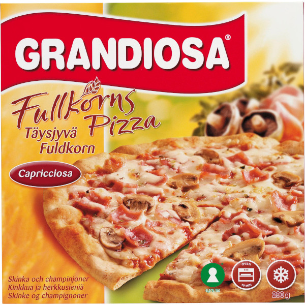 Grandiosa Fullkornspizza Capricciosa