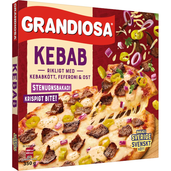 Grandiosa Pizza Kebab