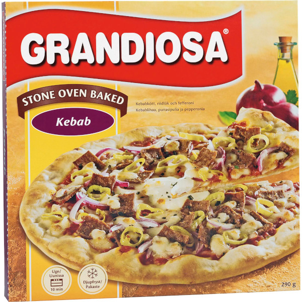 Grandiosa Pizza Kebab