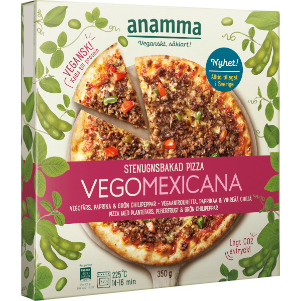 Anamma Pizza Vegomexicana
