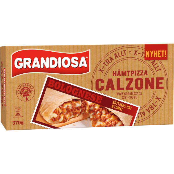 Grandiosa Hämtpizza Calzone Bolognese