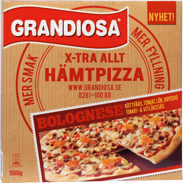 Grandiosa Hämtpizza Bolognese