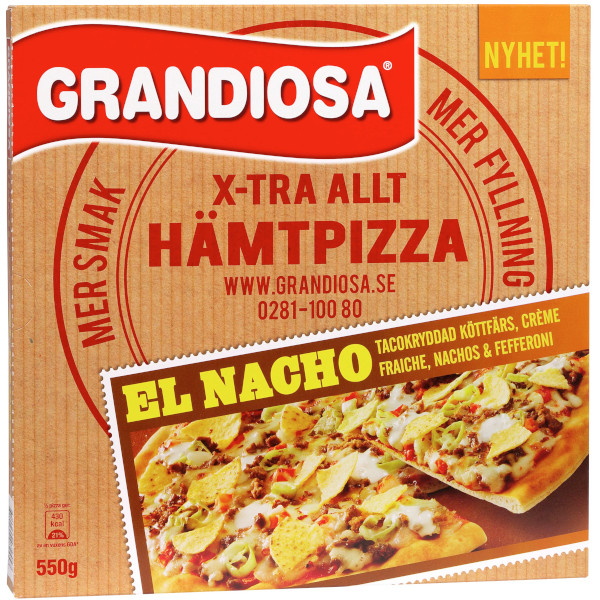 Grandiosa Hämtpizza El Nacho