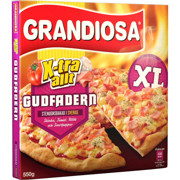 Grandiosa Pizza X-tra Allt Gudfadern XL