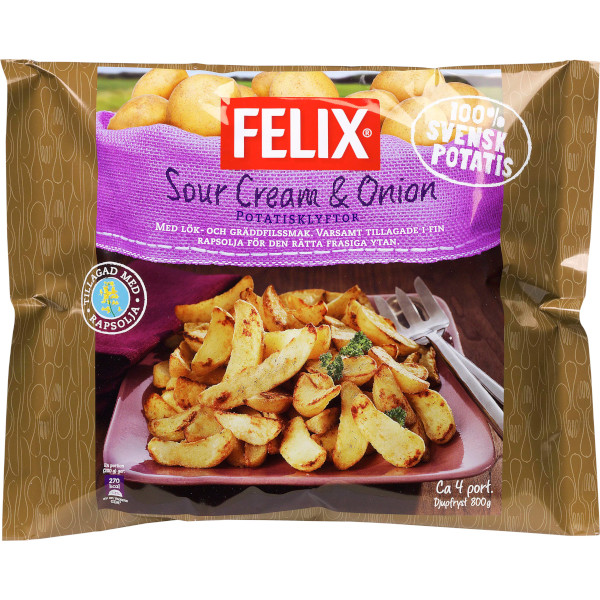 Felix Potatisklyftor Sour Cream & Onion