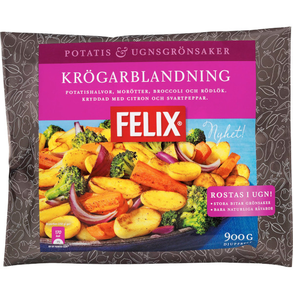 Felix Potatis & Ugnsgrönsaker Krögarblandning