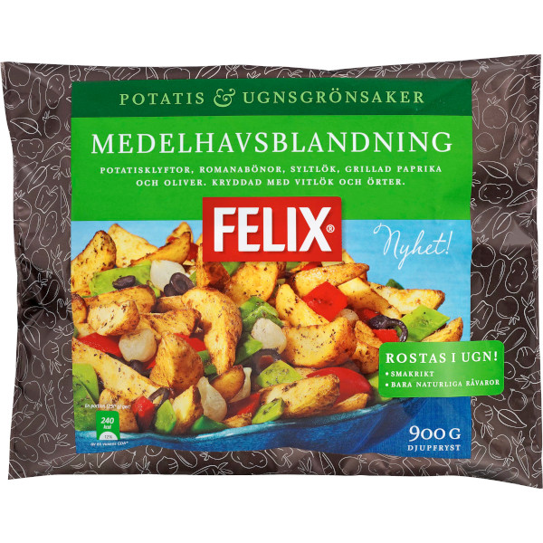 Felix Potatis & Ugnsgrönsaker Medelhavsblandning