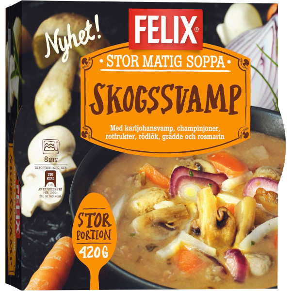 Felix Soppa Skogssvamp