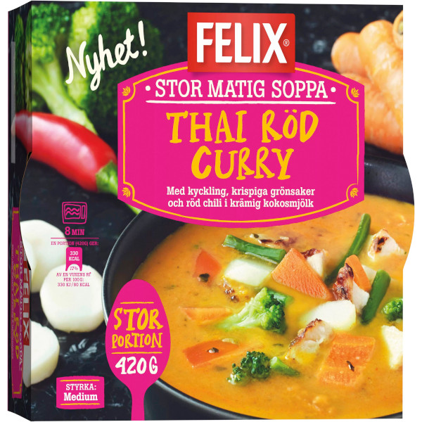 Felix Soppa Thai Röd Curry