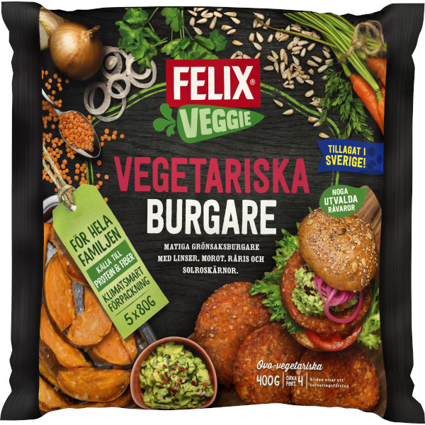 Felix Burgare Vegetariska