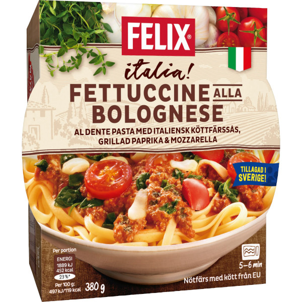 Felix Fettuccine Alla Bolognese