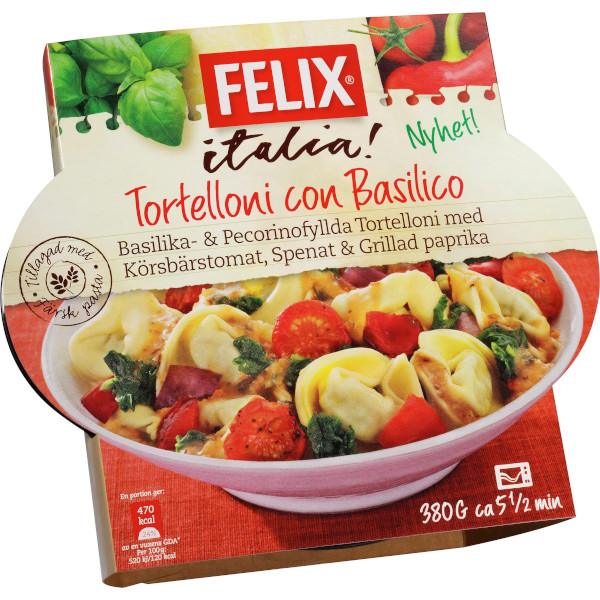 Felix Tortelloni Con Basilico