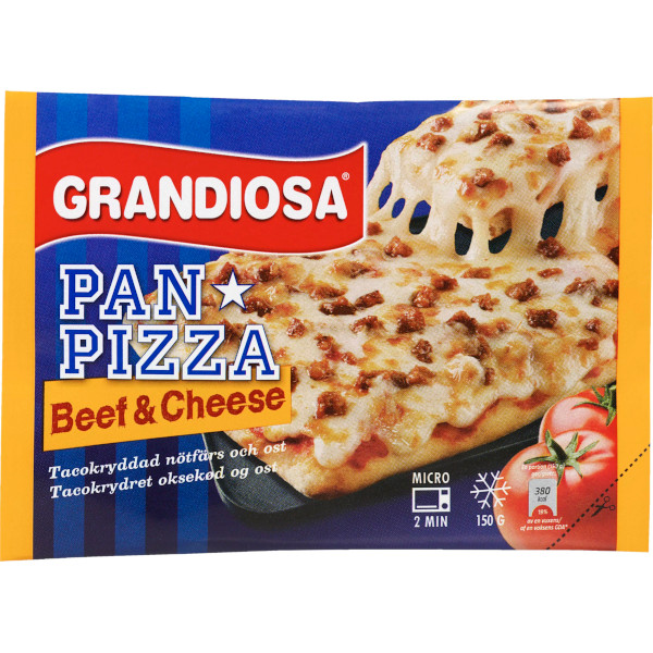 Grandiosa Pan Pizza Beef & Cheese