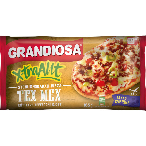 Grandiosa Minipizza X-tra Allt Tex-Mex