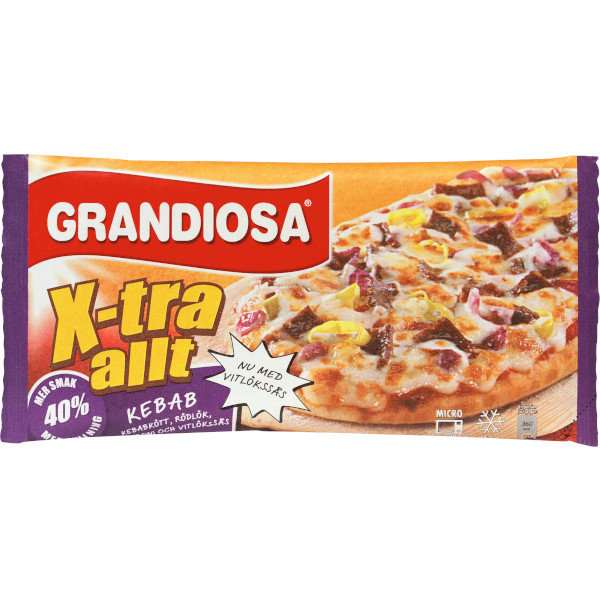 Grandiosa Minipizza X-tra Allt Kebab