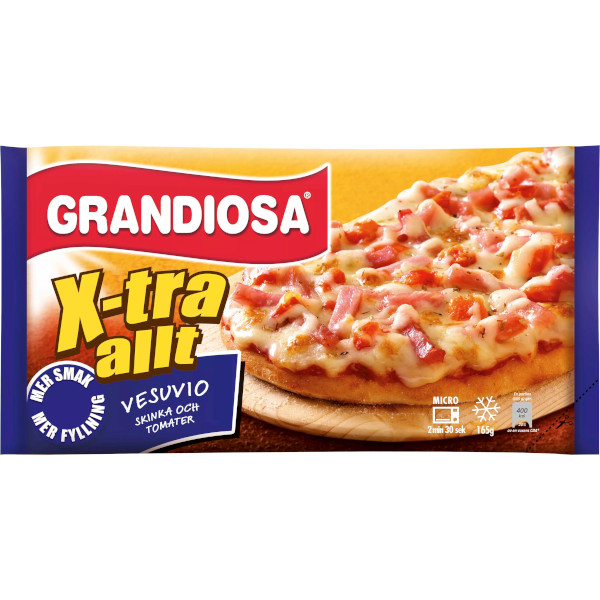 Grandiosa Minipizza X-tra Allt Vesuvio