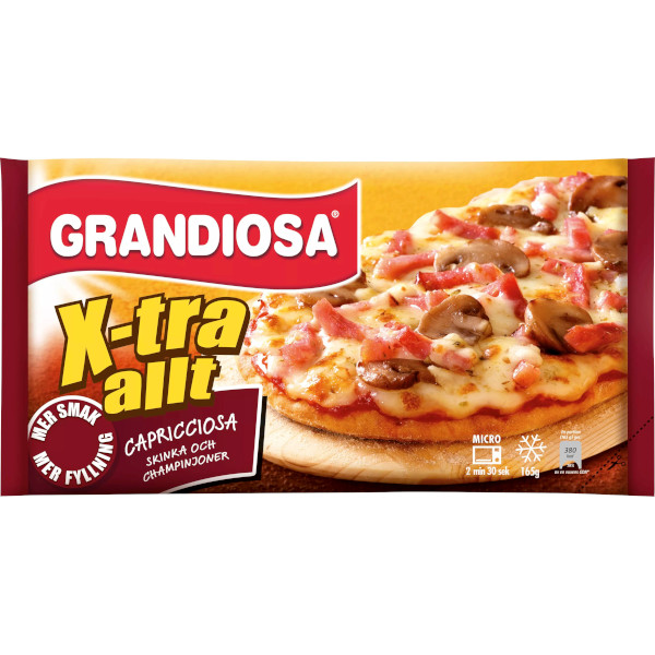 Grandiosa Minipizza X-tra Allt Capricciosa