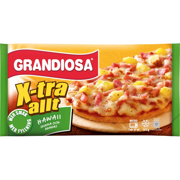 Grandiosa Minipizza X-tra Allt Hawaii