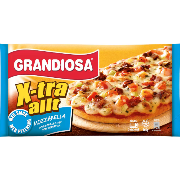 Grandiosa Minipizza X-tra Allt Mozzarella