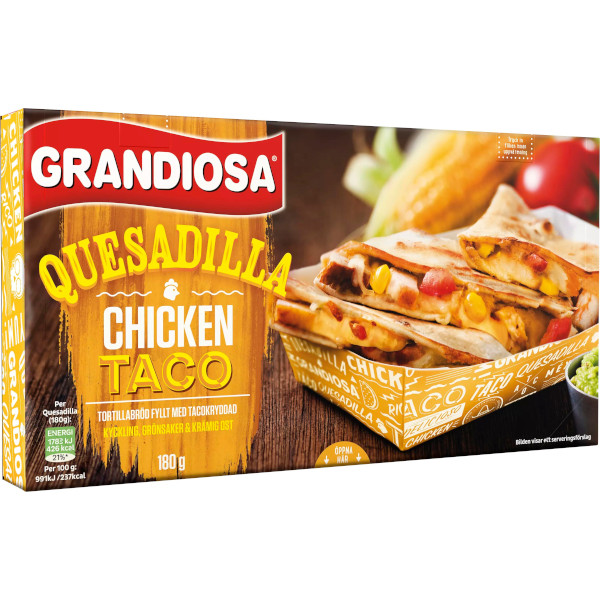Grandiosa Quesadilla Chicken Taco