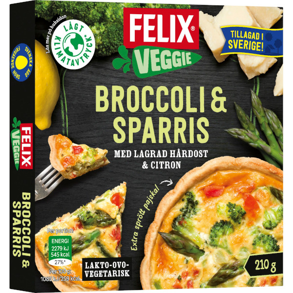 Felix Veggiepaj Broccoli & Sparris