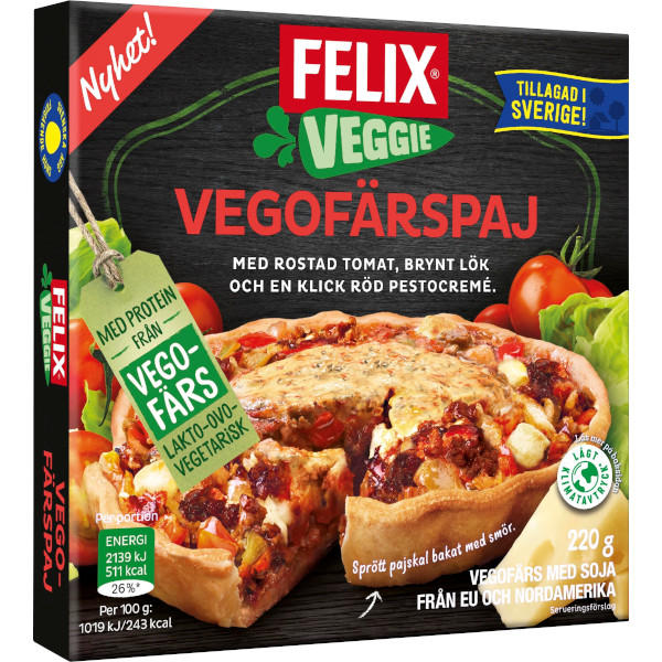 Felix Veggiepaj Vegofärs