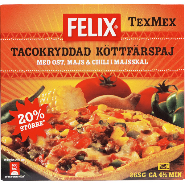 Felix Tacokryddad Köttfärspaj