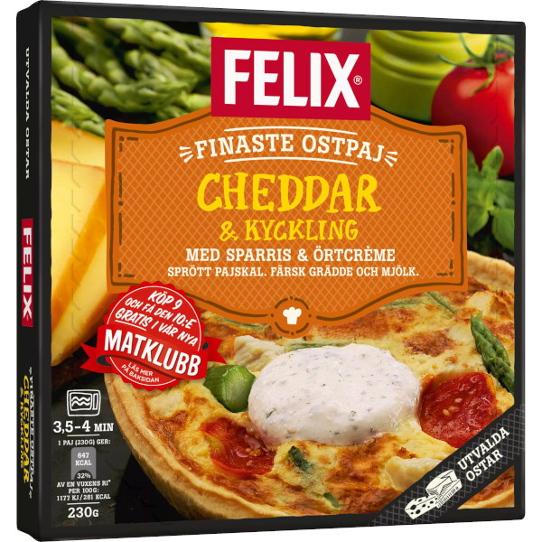 Felix Ostpaj Cheddar & Kyckling