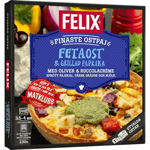 Felix Ostpaj Fetaost & Grillad Paprika