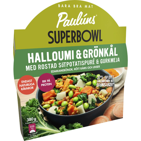 Paulúns Superbowl Halloumi & Grönkål