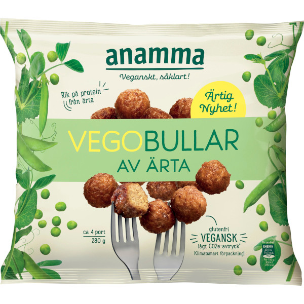 Anamma Vegobullar Ärta
